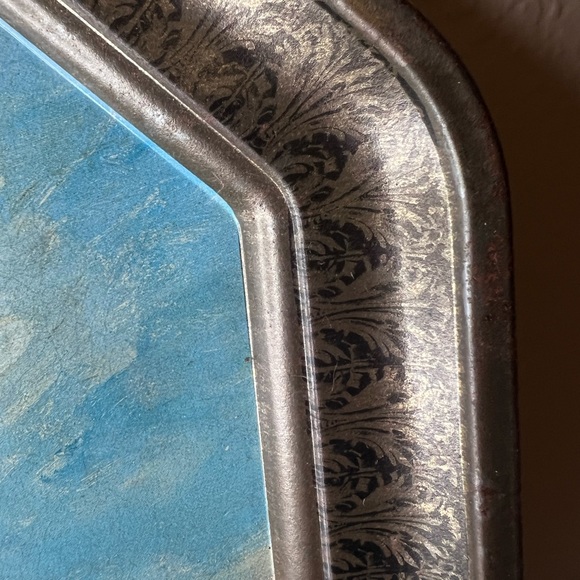 Vintage 1960’s Tin Art of Miss Juliana Willoughby by George Romney,Ready to Hang - Picture 5 of 7